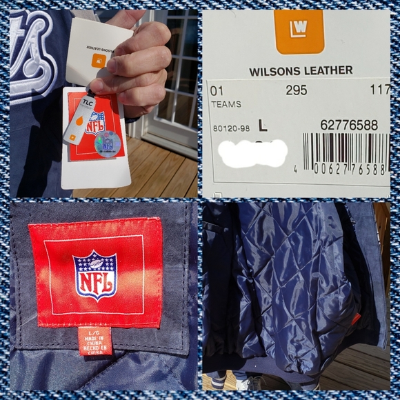 New England Patriots suede leather jacket - Picture 6 of 7